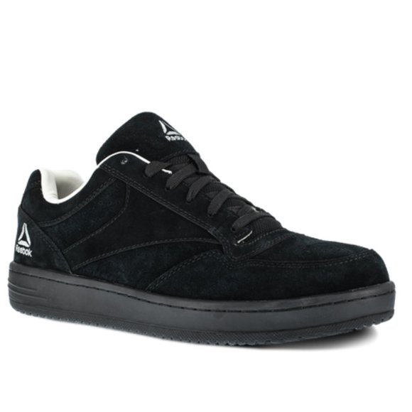 REEBOK Black Suede Soyay Work Shoes - Picture 5 of 11